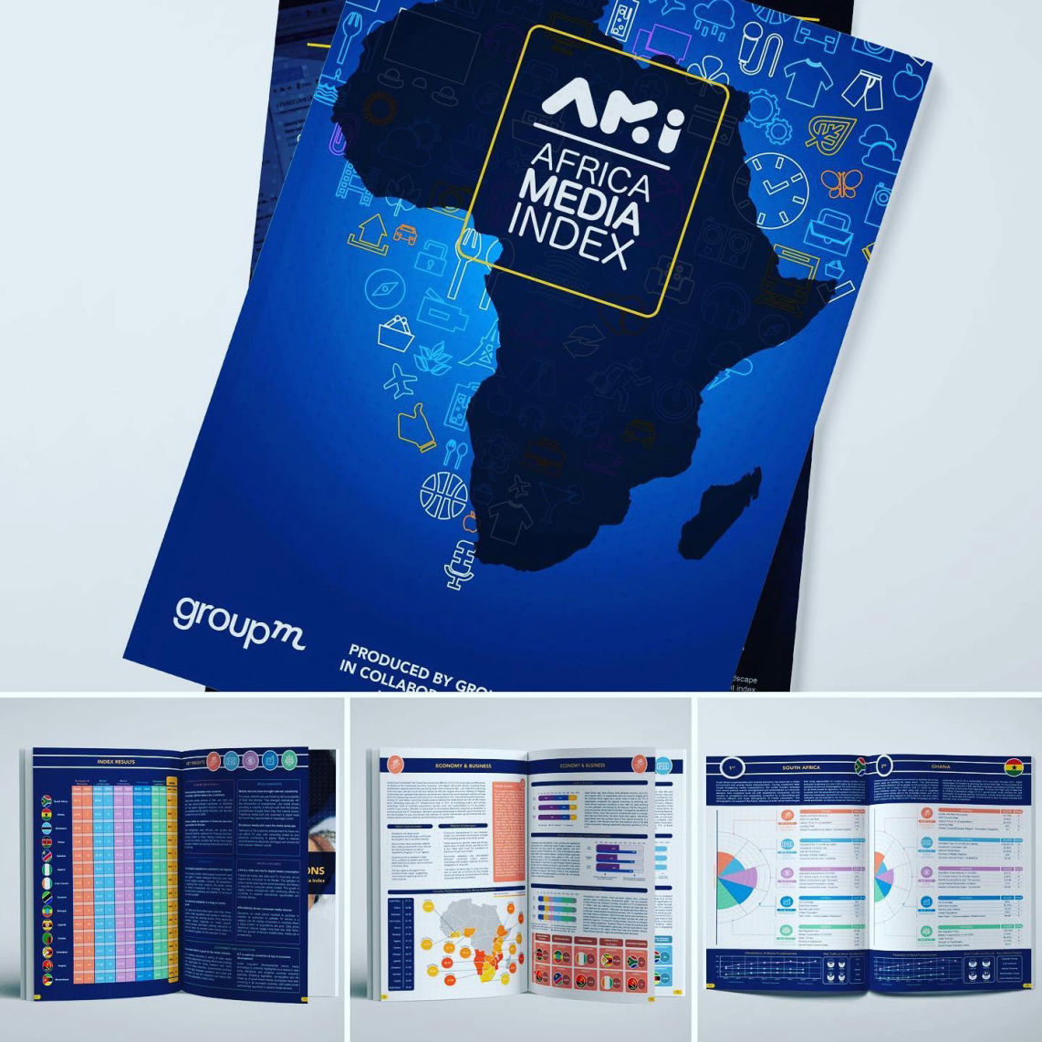 Corporate identity manual and brand guideline mockups